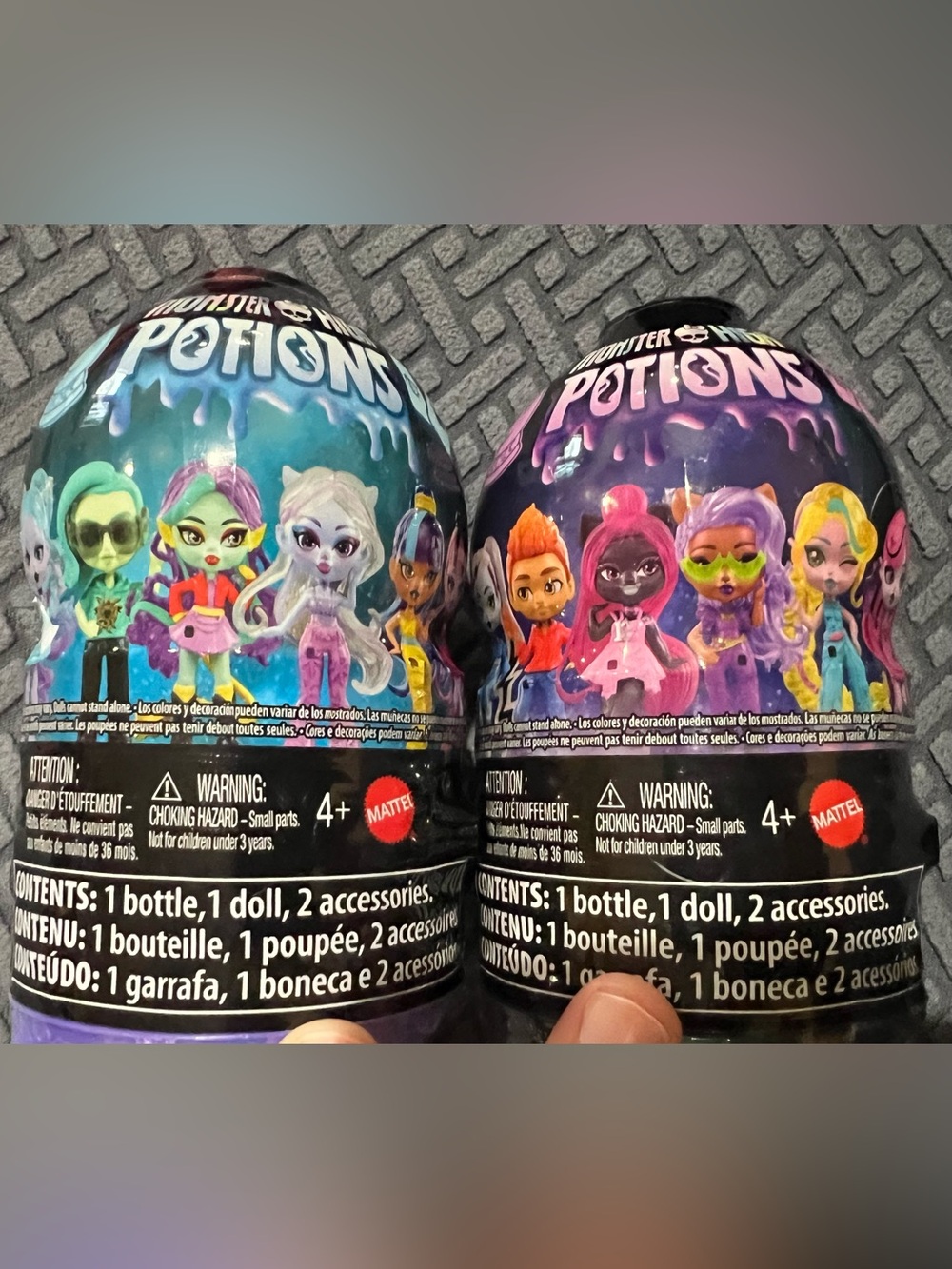 2 Monster High Potions